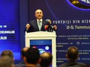 Bakan Çavuşoğlu Konya'da konuştu