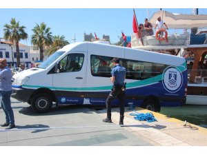 Bodrum’da ilginç kaza