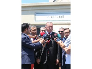 Cumhurbaşkanı Erdoğan, İstanbul'da