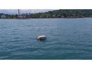 15 saat Karadeniz’in hırçın sularında kurtulmayı beklediler