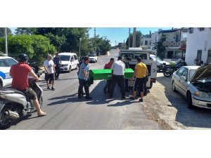 Çocuk parkında feci olay