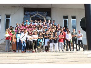 Başarılı sporcular için tören