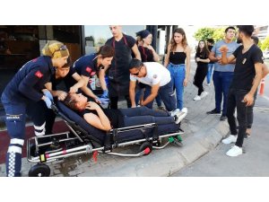 Doğalgaz arızasından çıkan yangında büyük panik yaşandı