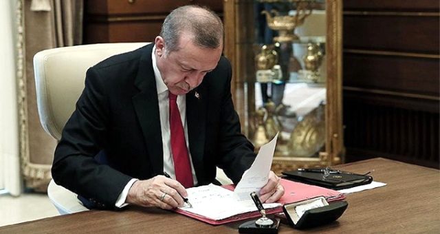 Erdoğan'ın görevden alma ve atama kararları Resmi Gazete'de