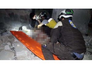 Suriye savaş uçakları İdlib’te Muhambel köyünü bombaladı: 10 ölü