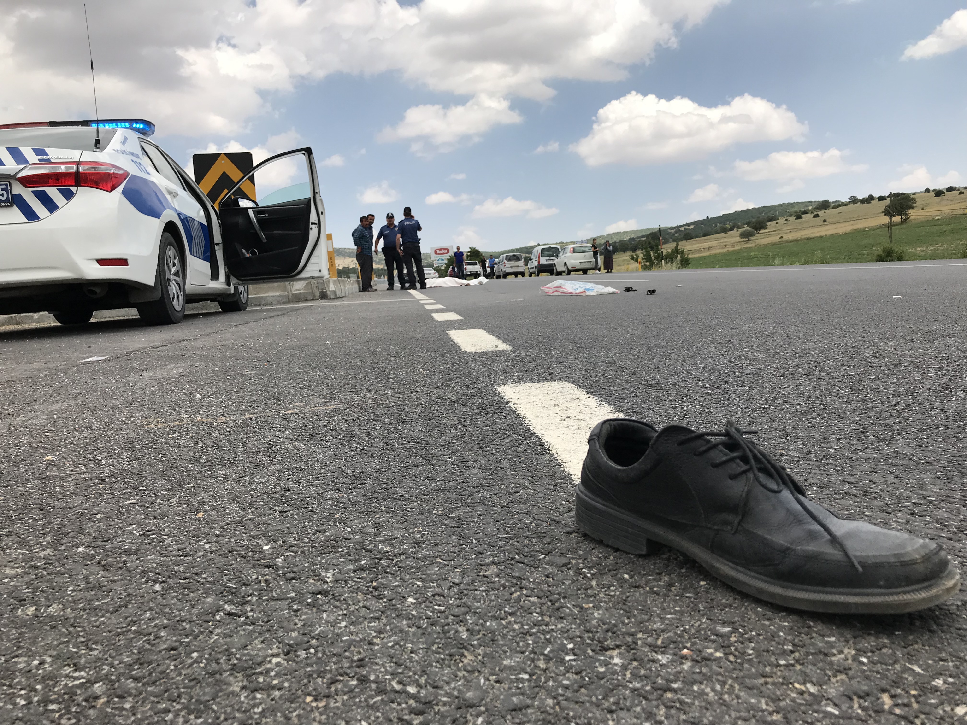 Konya'da otomobilin çarptığı yaya hayatını kaybetti