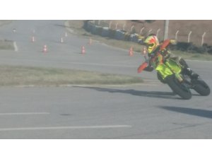 Uşak’ta Süpermoto heyecanı başladı