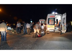 Panelvan ile otomobil çarpıştı: 2’si ağır 5 yaralı