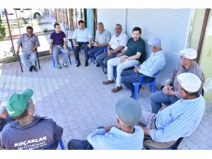 Kılca'nın mahalle ziyaretleri sürüyor