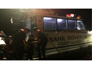 Enez açıklarında 73 düzensiz göçmen yakalandı