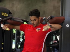 Kayserispor, kuvvet antrenmanı yaptı