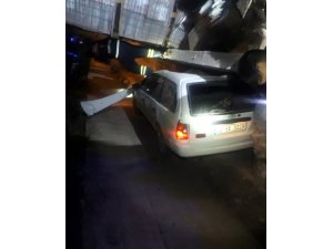 Sivas’ta otomobil devrildi: 6 yaralı