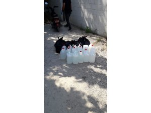 Adana’da sahte içkiye suçüstü