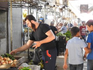 Azez’de ekonomik hayat canlandı