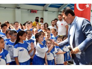 Minik kulaçların sertifika heyecanı