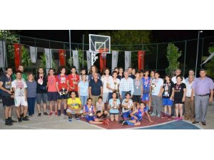 Ödemiş’te sokak basketbolu heyecanı
