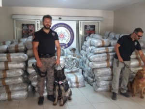 Muğla’da deniz yoluyla Türkiye’ye sokulmak istenen 1.5 ton uyuşturucu ele geçirildi