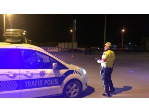 Trafik ekipleri üniversite bölgesinde uygulamalarına devam ediyor