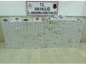 Van’da 19 bin 719 paket kaçak sigara ele geçirildi