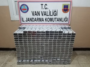 Sınır hattında 5 bin paket kaçak sigara ele geçirildi