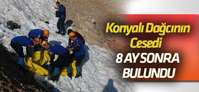 Çığ altında kalan Konyalı dağcının cansız bedeni bulundu