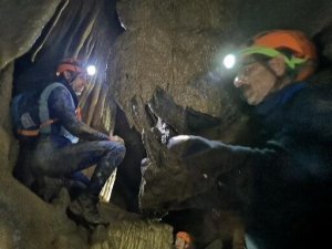 CİSAD üyelerinden mağarada keşif çalışması