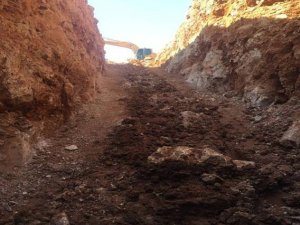 Didim’de 40 metrelik kaçak kazı yapanlar yakalandı