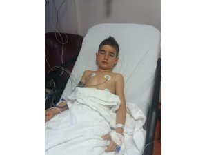 Süs havuzda akıma kapılan Emir taburcu edildi