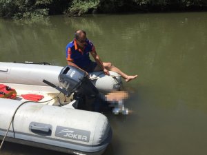 Melen çayına düşen şahıs boğuldu