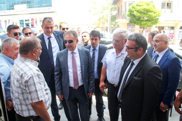 Konya Valisi Toprak'ın Yunak ziyareti