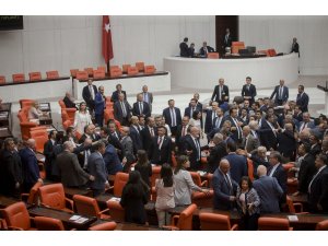 TBMM Genel Kurulunda gerginlik