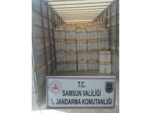 Samsun’da 85 bin adet kaçak parfüm ele geçirildi