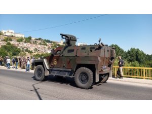 Hevsel bahçelerinde drone ile uyuşturucu operasyonu