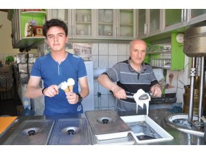 Kestaneli dondurmaya ilgi