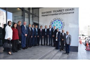 Vakıfbank Genel Müdürü Abdi Serdar Üstünsahil’den KTO’ya Ziyaret