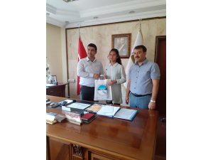 Derebucak'ta LGS ilçe birincisi altınla ödüllendirildi