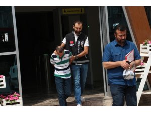 İnşaatlardaki kombilere dadanan hırsız yakalandı