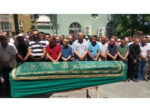 Yangında hayatını kaybeden iş yeri sahibi toprağa verildi