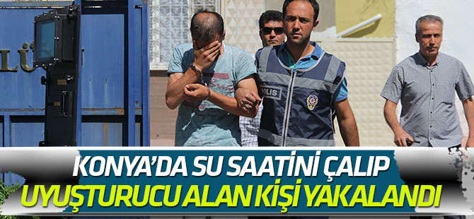 Konya'da su saati hırsızlığı