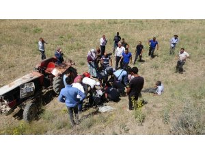 Van’da traktör kazası: 1 ölü, 1 yaralı