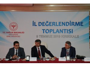 Kırıkkale'de Halk Sağlığı Değerlendirme Toplantısı