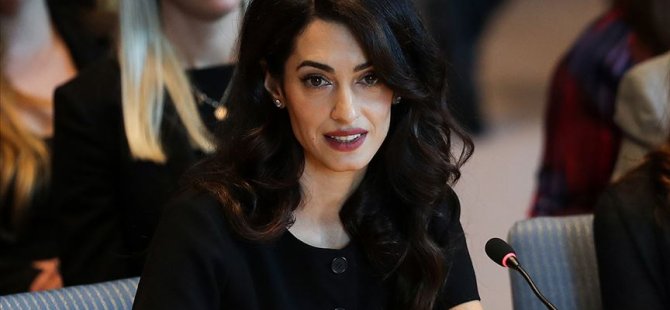 Amal Clooney'den dünya liderlerine "Kaşıkçı" tepkisi