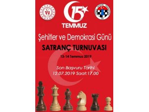 15 Temmuz Demokrasi ve Milli Birlik Günü Satranç Turnuvası