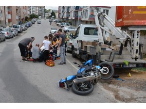 Sinop’ta motosiklet kazası: 1 yaralı