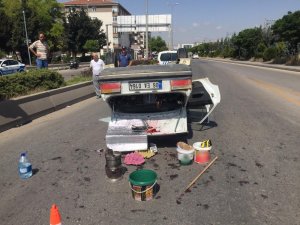 Başkent’te trafik kazası: 1 yaralı