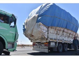 Jandarmadan yük taşıyan araçlara denetim
