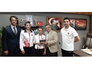 Bilecik’in gururu Şuheda Yangın’ı TBBM’de ağırladı