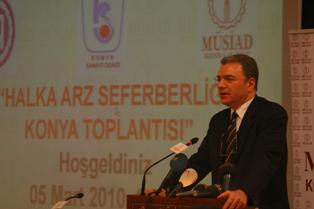 Halka arz seferberliği Konya'da anlatıldı
