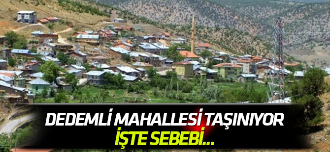 Dedemli "baraj göçü" ile ilçe değiştirecek