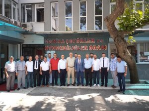 İl Başkanı Mersinli ve yönetimi, STK’larla istişare yaptı